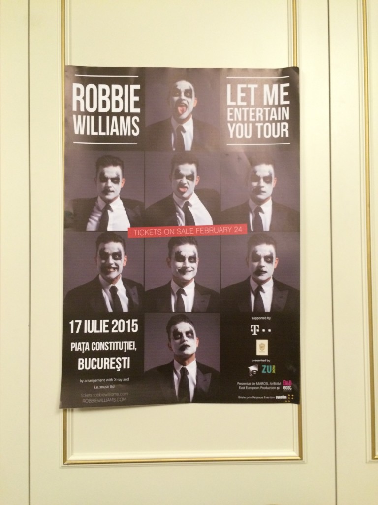 Robbie Williams in Romania