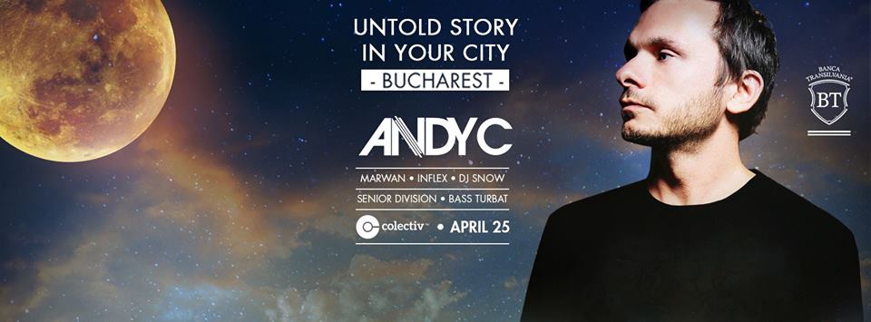 Andy C - Untold Story in Bucharest