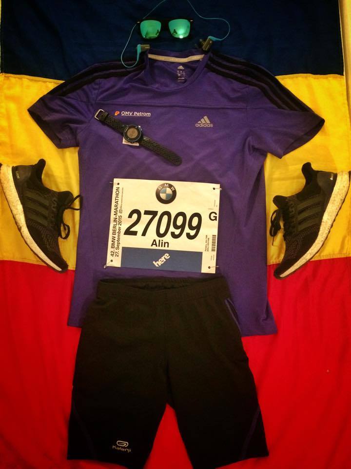 Echipament - Berlin Marathon 2015