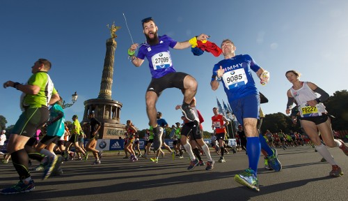 Pandtzu la Berlin Marathon
