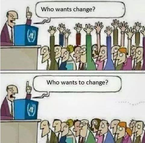 cine vrea schimbare