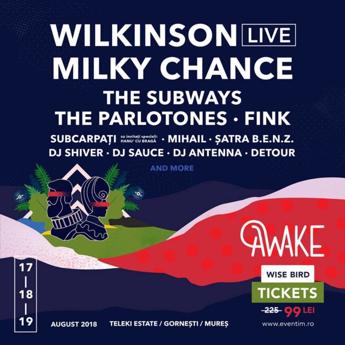Awake Festival 2018 - first names